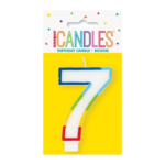 7 Rainbow Candle
