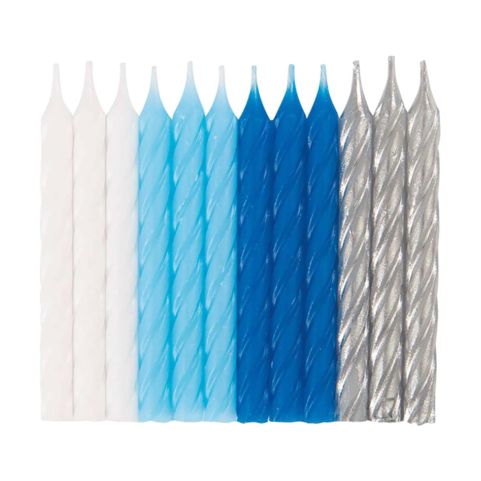 Blue / Silver / White Candles