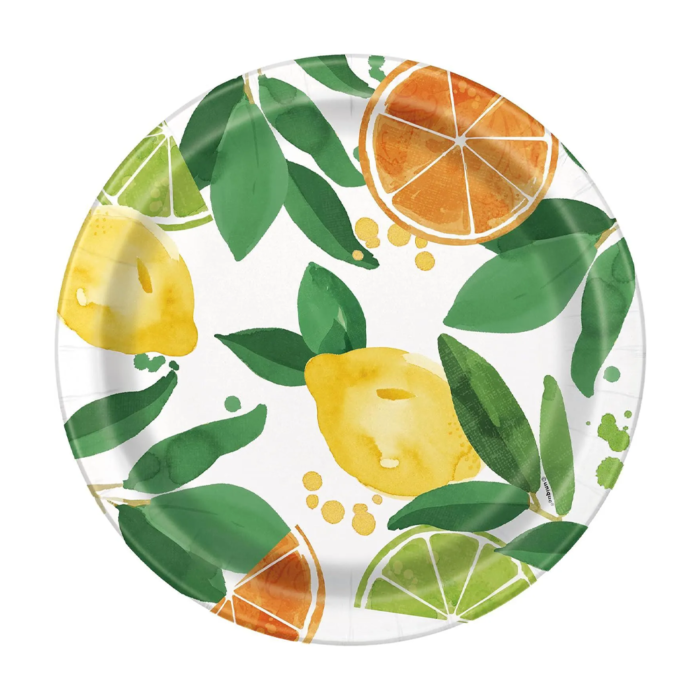 Citrus Fruit Plates
