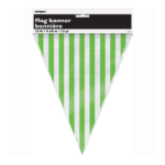 Flag Banner Green Stripe