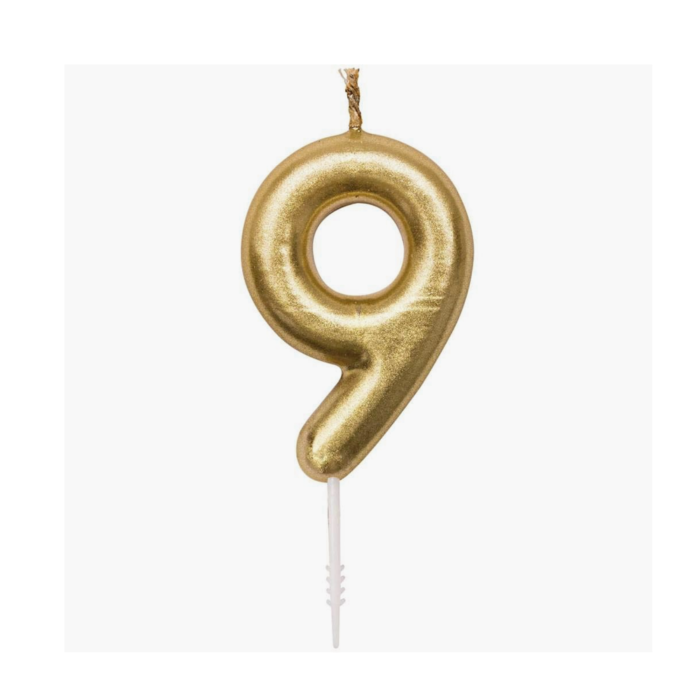 Gold Mini #9 Candle
