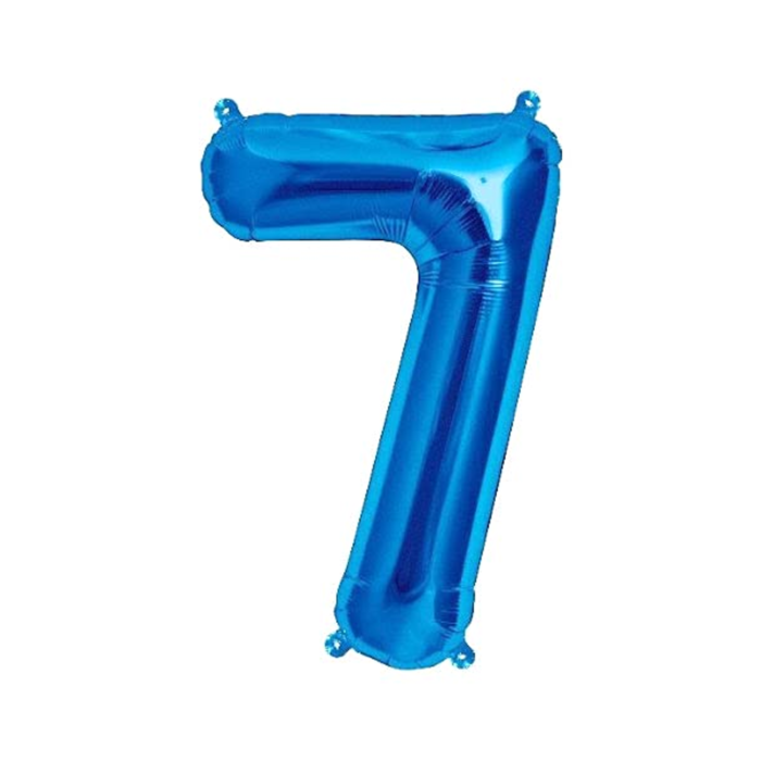 Number 7 Blue