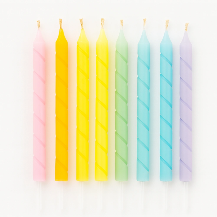 Pastel Candles