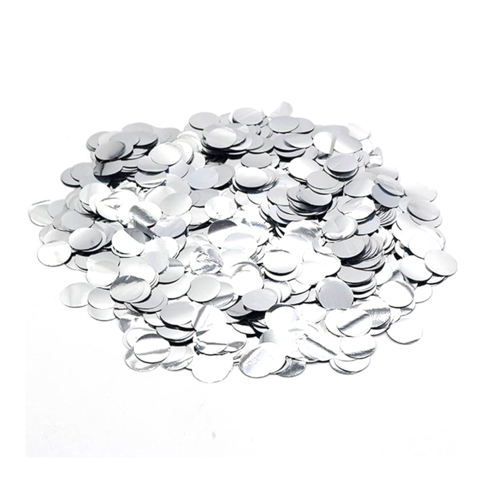 Silver Foil Confetti