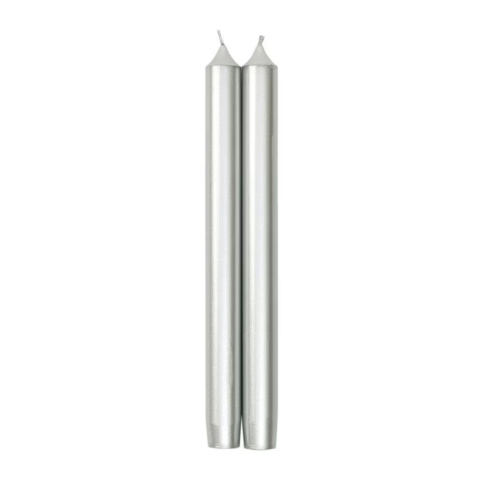 Silver Long Candles