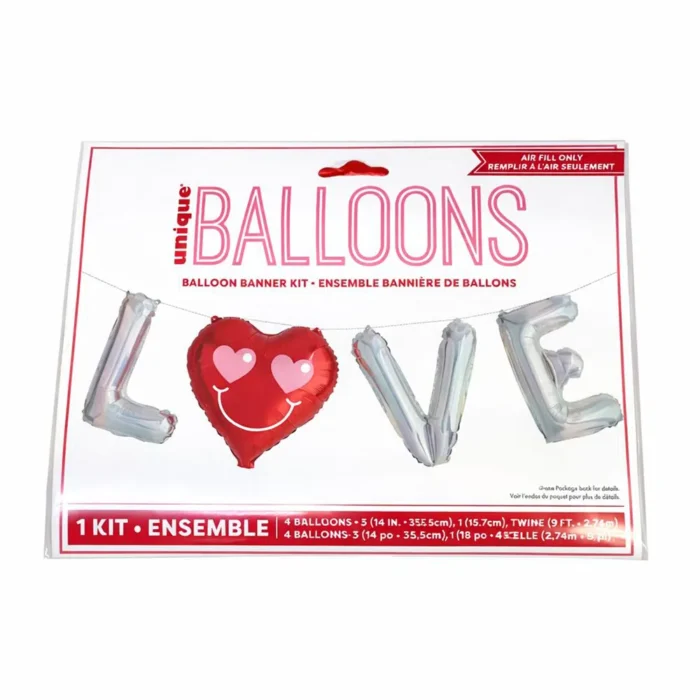Balloon Banner Kit "Love"