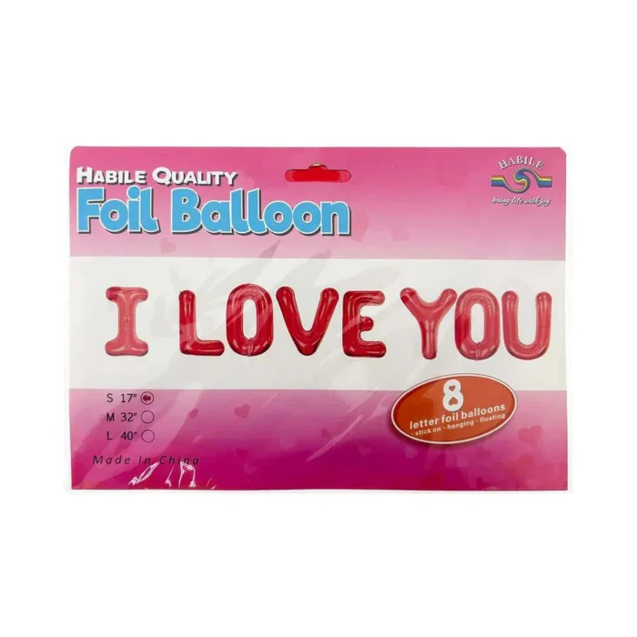 Foil Balloon "I Love You"