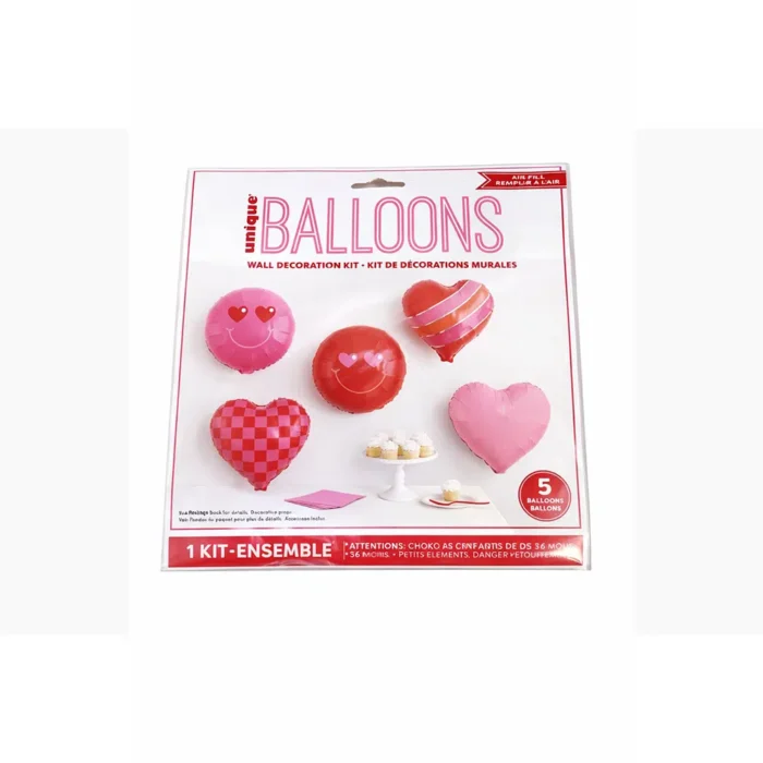 Heart-shaped Balloon Decoration Kit