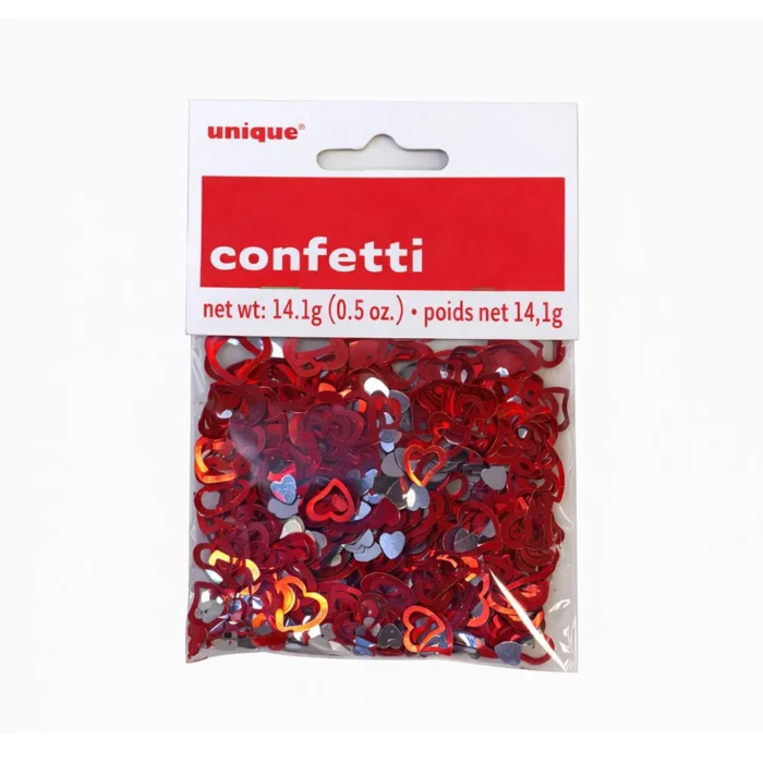 Heart-shaped Foil Confetti