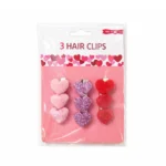 Heart-shaped Hair Clips