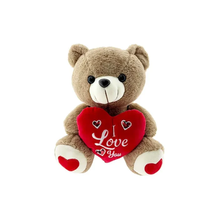 Valentine's Day Small Brown Bear "I Love You"