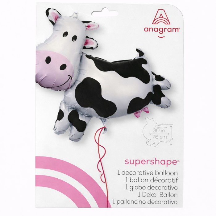 Cow Mylar Balloon
