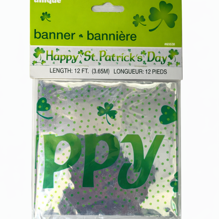 Happy St. Patrick's Day Banner
