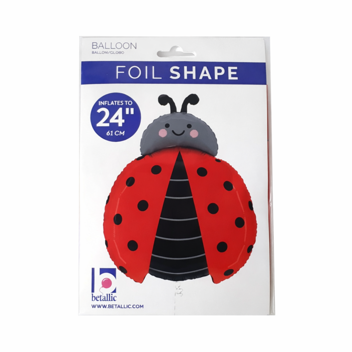 Lady Bug Foil Balloon