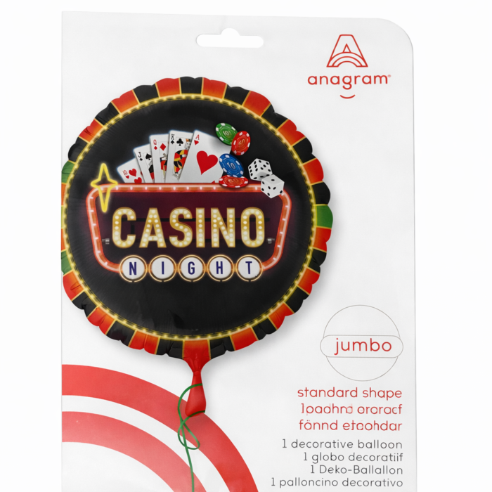 Casino Mylar Balloon