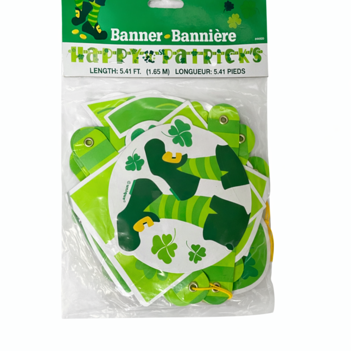 Happy Patrick's Day Banner