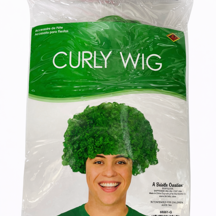 St. Patrick's Day Curly Wig