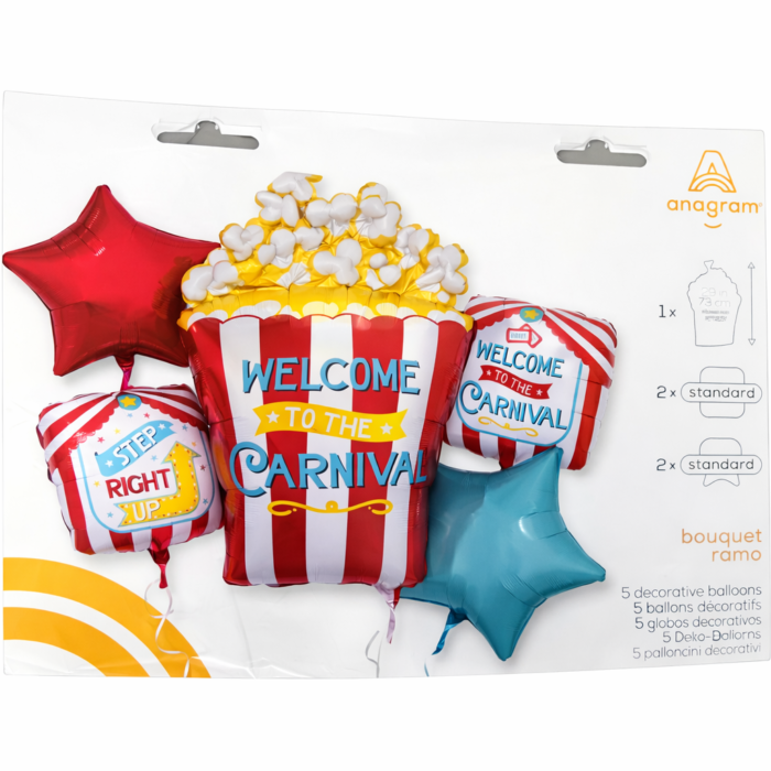 Carnival Bouquet Foil Balloon