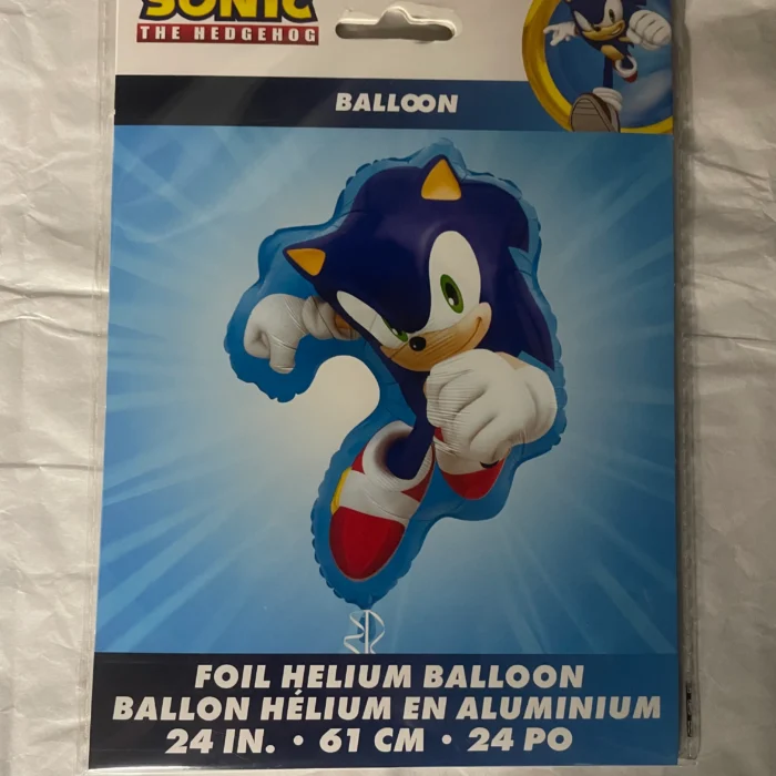 Sonic Mylar Balloon