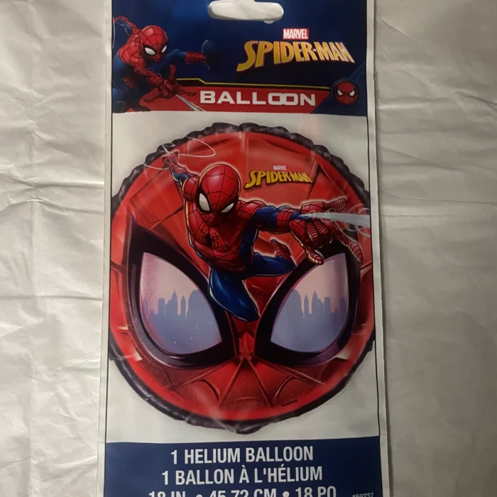 Spider-Man Circle Mylar Balloon
