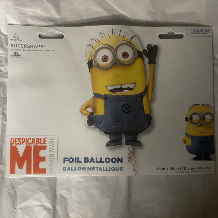 Minion Character Mylar Balloon