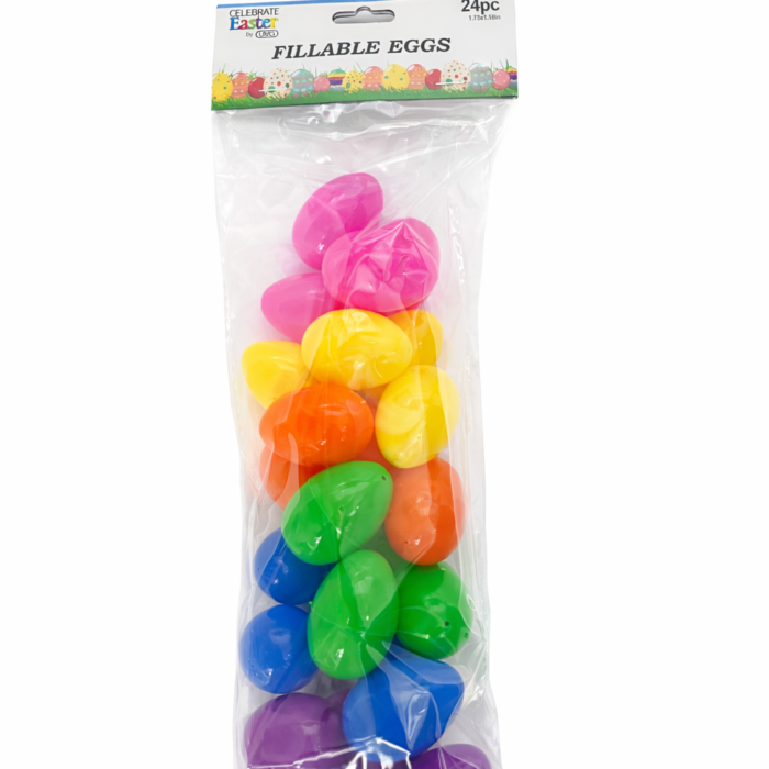 Small Easter Rainbow Fillable Eggs
