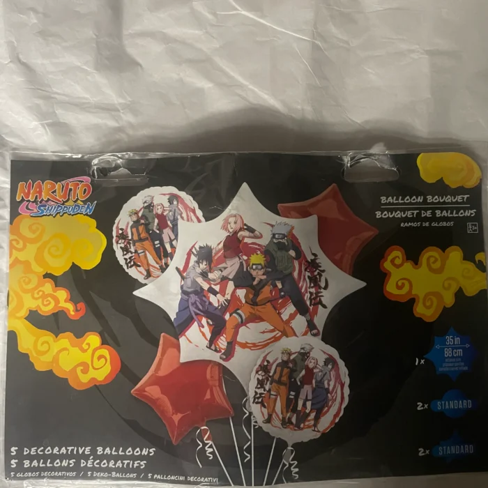 Naruto Bouquet Mylar Balloon