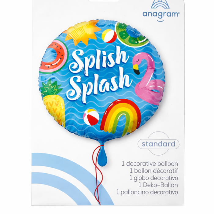 Splish Splash Foil Balloon