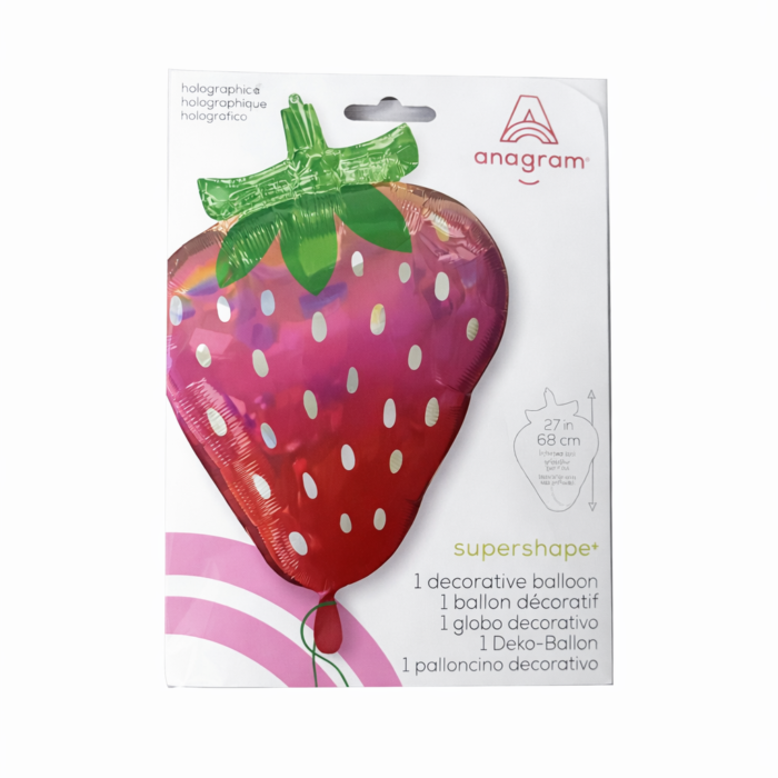 Strawberry Foil Balloon