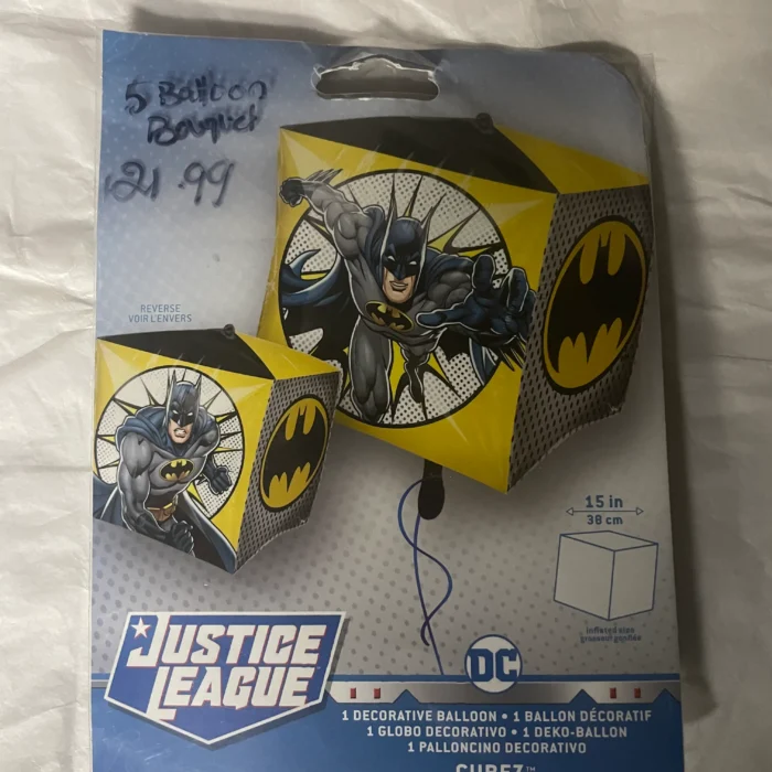 Batman Cube Mylar Balloon
