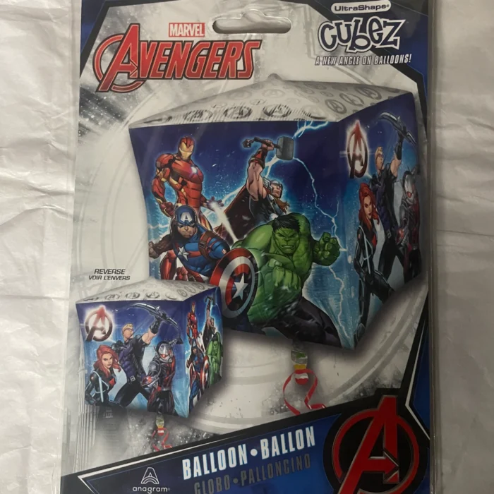 Avengers Cube Mylar Balloon