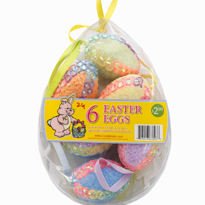 Big Easter Rainbow Fillable Eggs