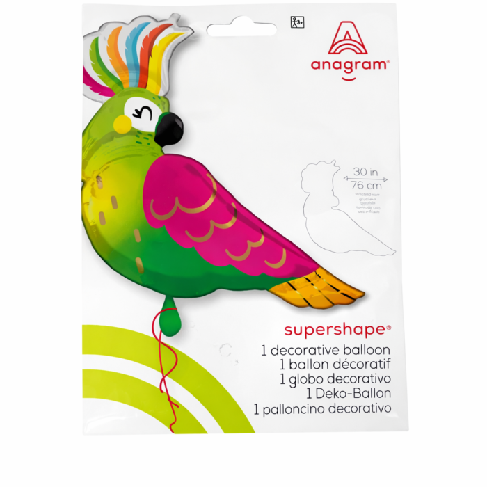 Parrot Foil Balloon