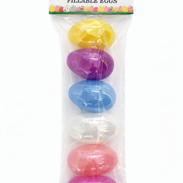 6 Painted Easter Eggs Decoration