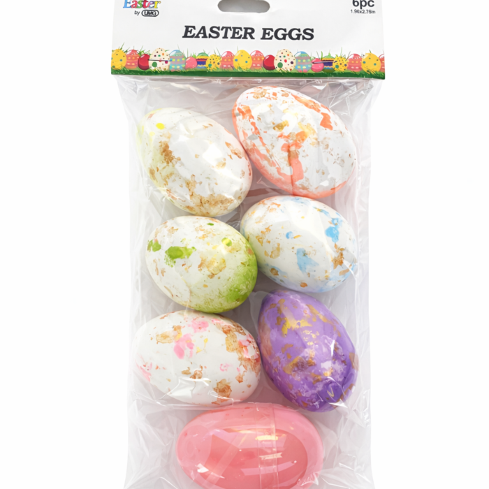 6 Easter Bunny Eggs Decoration