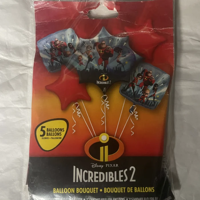 Incredibles Bouquet Mylar Balloon