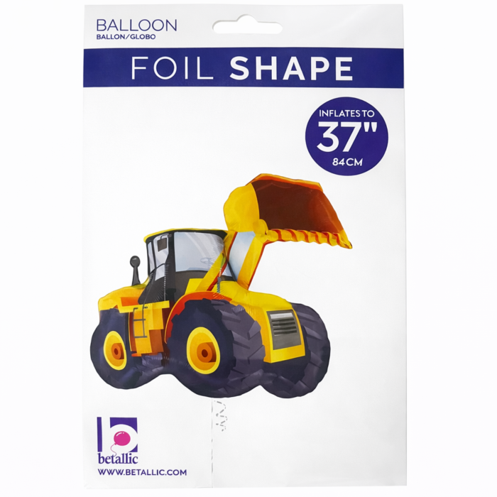 Construction Vehicle Foil Balloon
