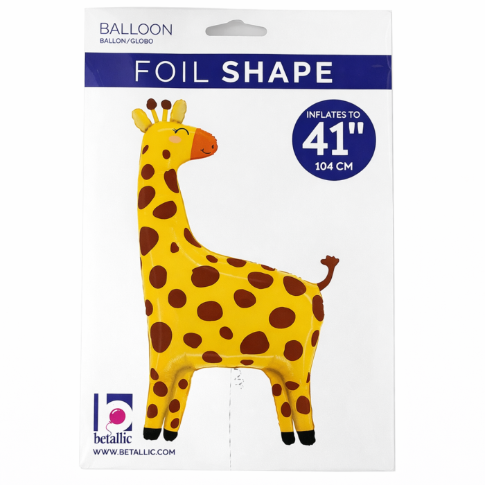 Giraffe Mylar Balloon