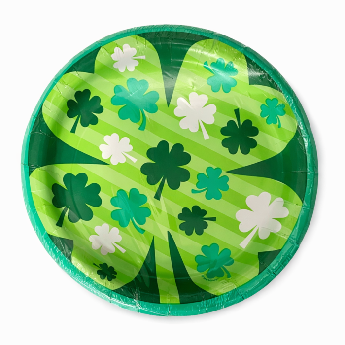 St. Patrick's Day Clover Plate
