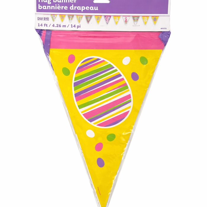 Easter Chick Flag Banner