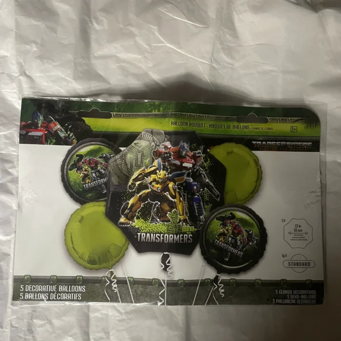Transformers Bouquet Mylar Balloon