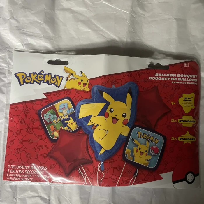 Pokémon Bouquet Mylar Balloon
