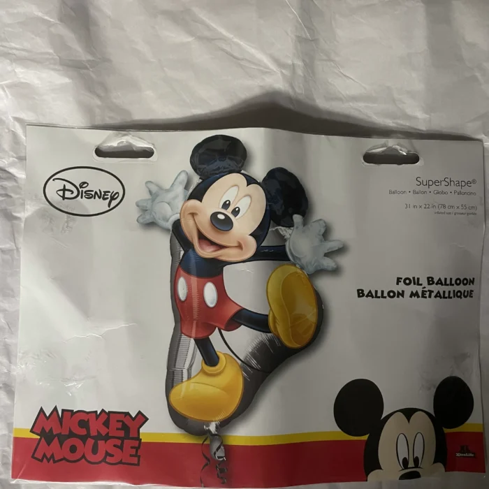 Mickey Mouse Mylar Balloon