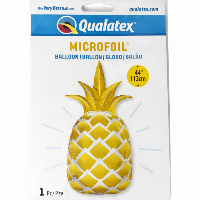 Gold Pineapple Foil Balloon
