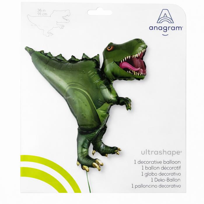 Dinosaur Mylar Balloon