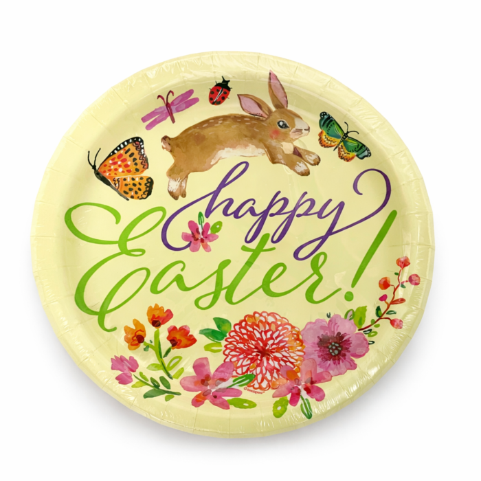 Happy Easter Plates