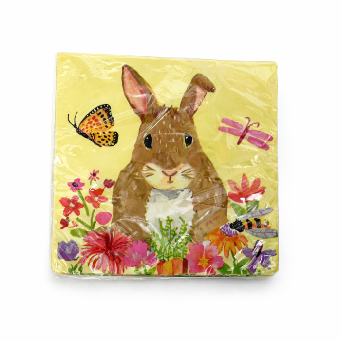 Brown Easter Bunny Napkins