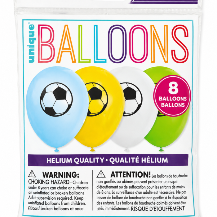 Soccer Printed Balloons