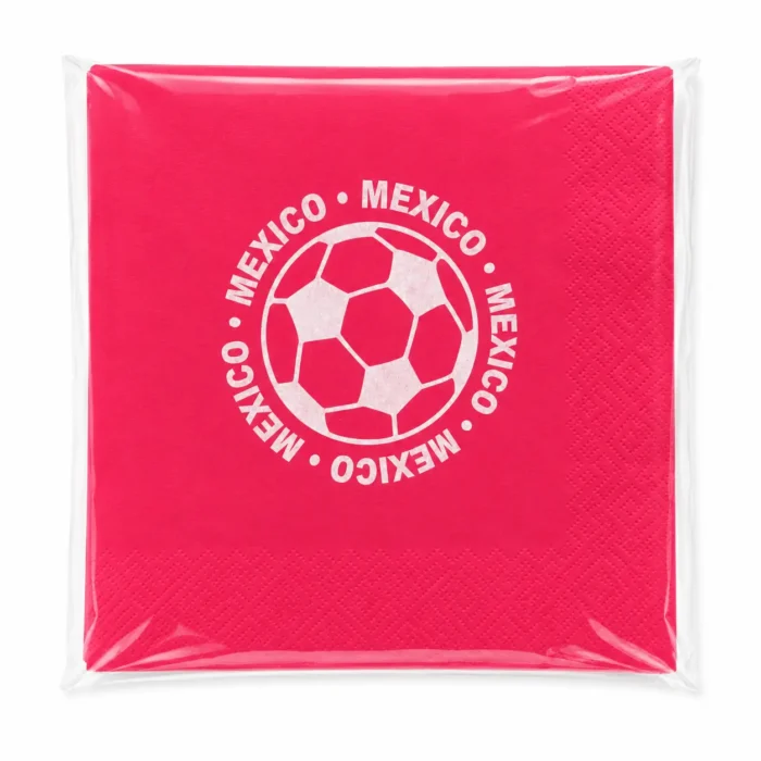 Mexico Soccer Beverage Napkins