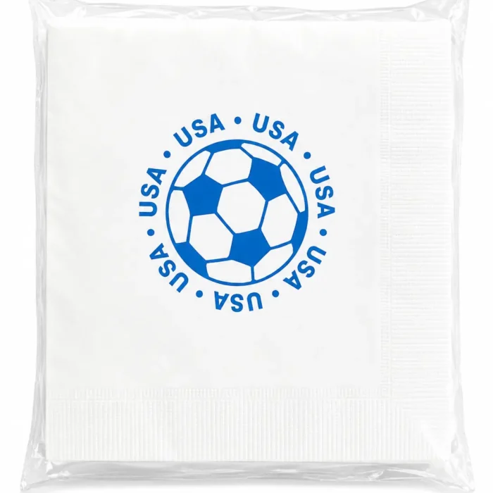 USA Soccer Beverage Napkins